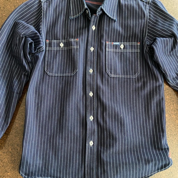 Iron Heart Wabash 12oz Indigo long sleeve Size XL